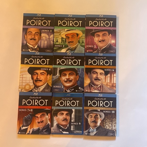 COPY - Agatha Christie's Poirot Blu-ray DVDs, PBS Series 9 - Picture 3 of 5
